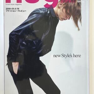 Huge magazine ft Hidetoshi Shimizu, Yohji Yamamoto, & more